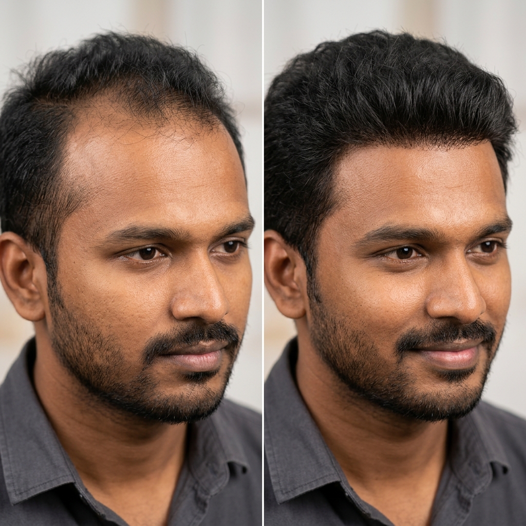 Transformation — Natural Front Hairline
